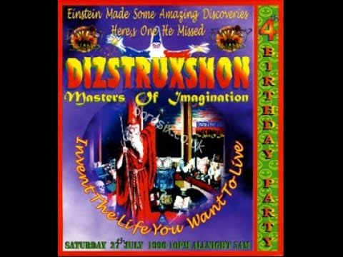DIZSTRUXSHON 4th BIRTHDAY - DJ M ZONE MC NATZ 27-7-1996 SIDE A