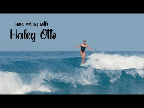 Toes on the nose with Haley Otto I Single Fin Sessions #haleyotto #longboarding #surfing