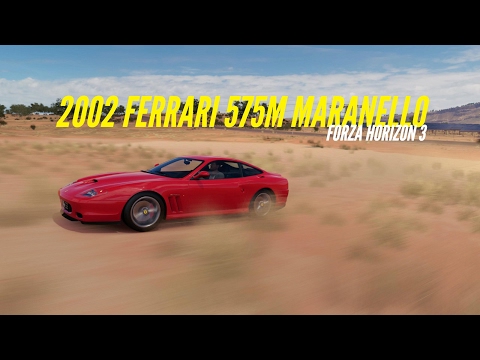 Thumbnail for Forza Horizon 3 - 2002 Ferrari 575M Maranello - Gameplay 1080p by Ferrari 575M Maranello