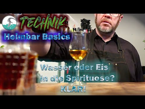 Techniken - Eis oder Wasser in der puren Spirituose (zum Beispiel Whisky)? Warum nicht!