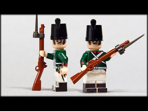 Лего минифигурка Русский солдат. Наполеоновские войны. / NAPOLEONIC RUSSIAN SOLDIER