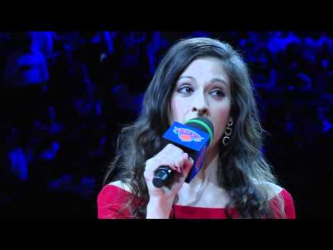 Maggie McClure & Shane Henry Live at Madison Square Garden - Holiday Halftime Show NY Knicks