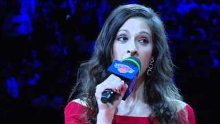 Maggie McClure & Shane Henry Live at Madison Square Garden - Holiday Halftime Show NY Knicks