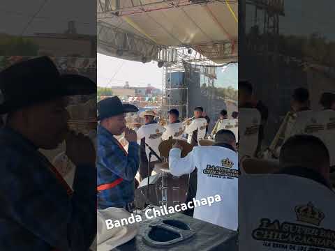 Banda Chilacachapa en Huehuetlan El Chico Puebla, Feria de San Francisco Feb 2024 #jaripeo
