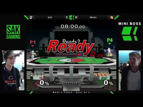 Mini Boss 2 Wave 2 Pools - Jerb (Marth) vs Mento (Fox)