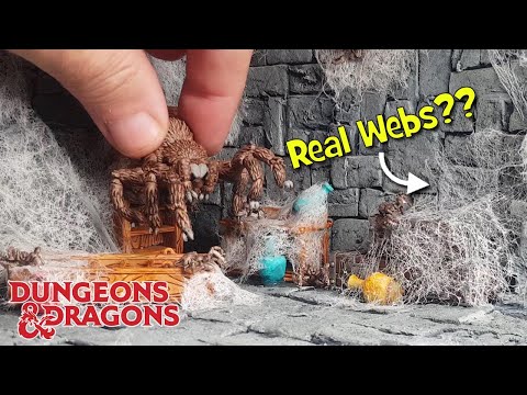 How to Make a Spiders lair for Dungeons & Dragons