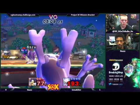 Xanadu 12/30/14 - Nazo (Sonic) vs. EmuKiller (Mewtwo)