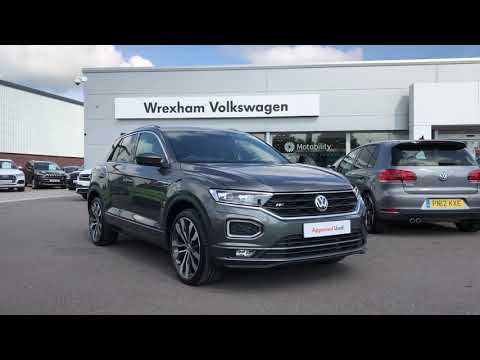 Volkswagen T-Roc R-Line 2.0 TDI 4M Indium Grey Used Car | Wrexham Volkswagen