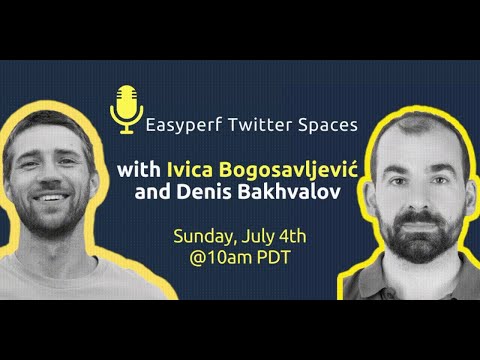 TwitterSpaces with Ivica Bogosavljevic