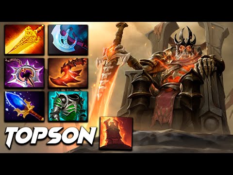 Topson Wraith King Skeleton Overlord - Dota 2 Pro Gameplay [Watch & Learn]