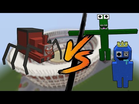 CHOO-CHOO CHARLES vs RAINBOW FRIENDS in MINECRAFT! #1