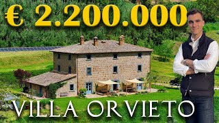 ECO-FRIENDLY LUXURY VILLA FOR SALE IN ORVIETO, UMBRIA | ROMOLINI