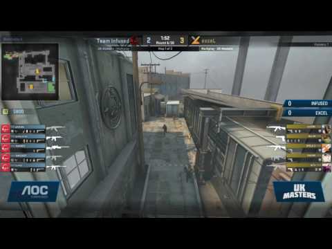 [UKCSGO] 15.03.2017 - Infused vs exceL @ UK Masters S3 W4 Map 1
