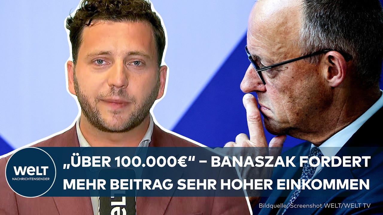 DEUTSCHLAND: Mega-Reformpaket! „Linke Tasche, rechte Tasche“: Banaszak kritisiert Steuerpläne