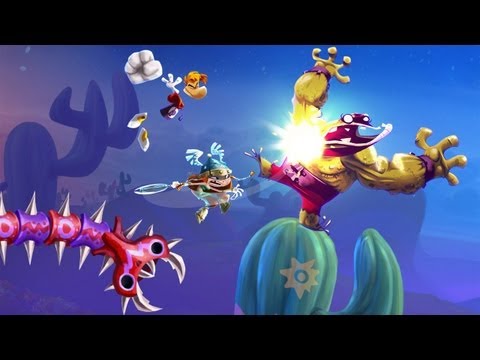 Rayman Legends - Test / Review (Gameplay) zum Jump & Run