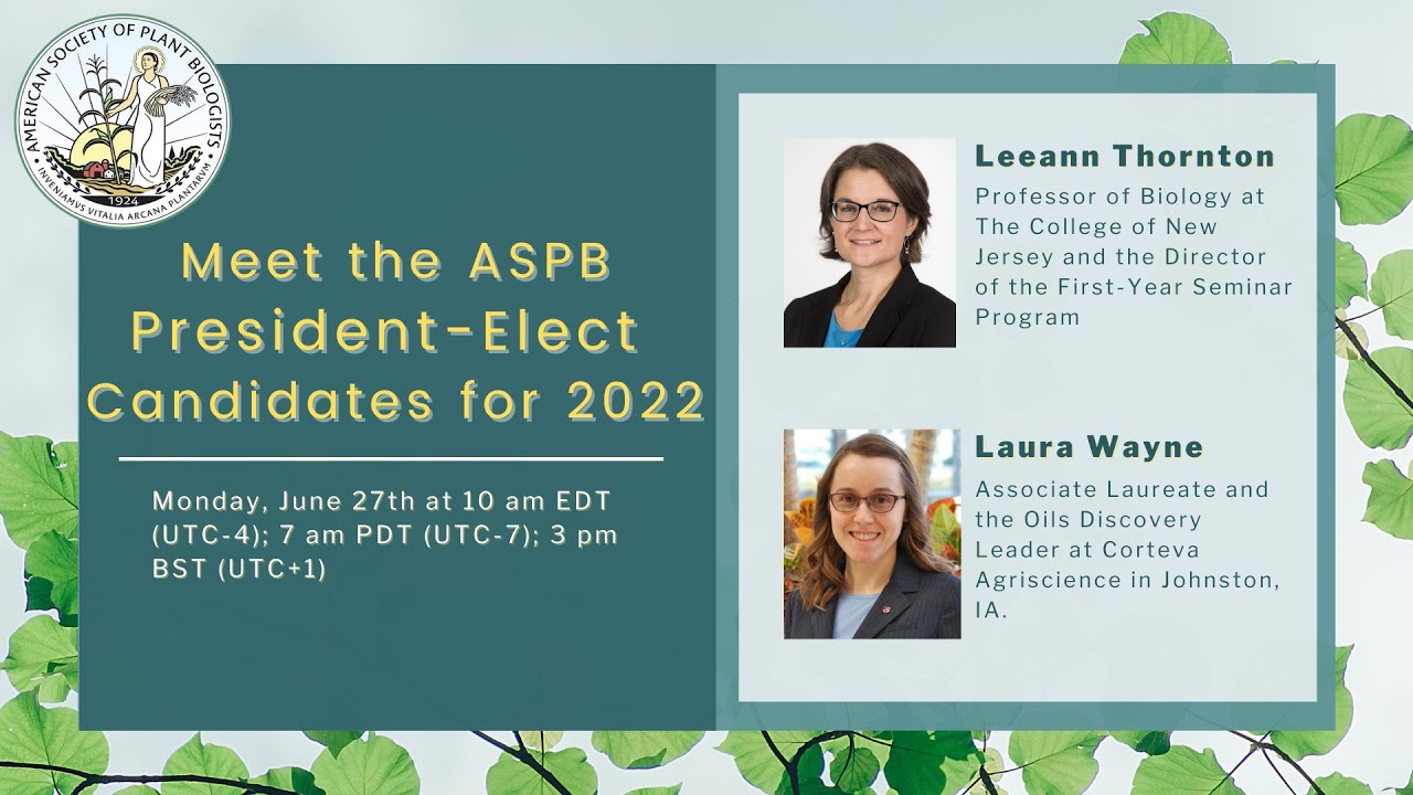 2022 Election Meet the President-Elect Candidates Webinar Recording Video