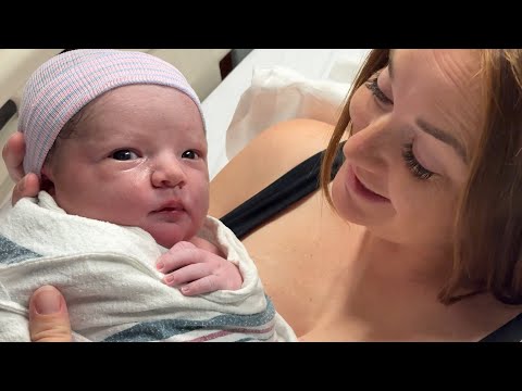 BABY 4 is HERE!!!!   Jenny gives birth to our Son and a new little brother for Adley Niko & Navey