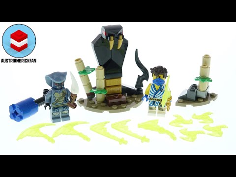 Vidéo LEGO Ninjago 71732 : Set de bataille épique - Jay contre Serpentine