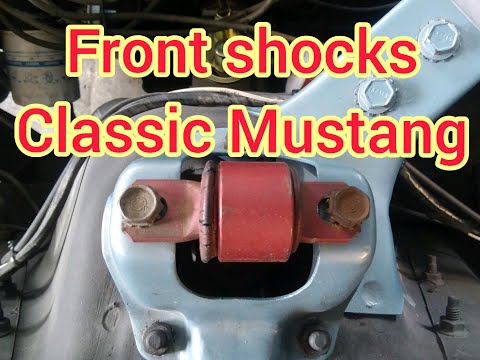 How to replace front shock absorbers on your classic Ford Mustang