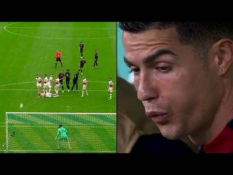 Ronaldo's Reaction to Joao Neves Stunning Freekick Goal vs Armenia | Portugal Highlights 