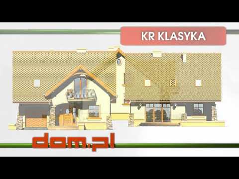 Projekty domów z poddaszem - KR Klasyka