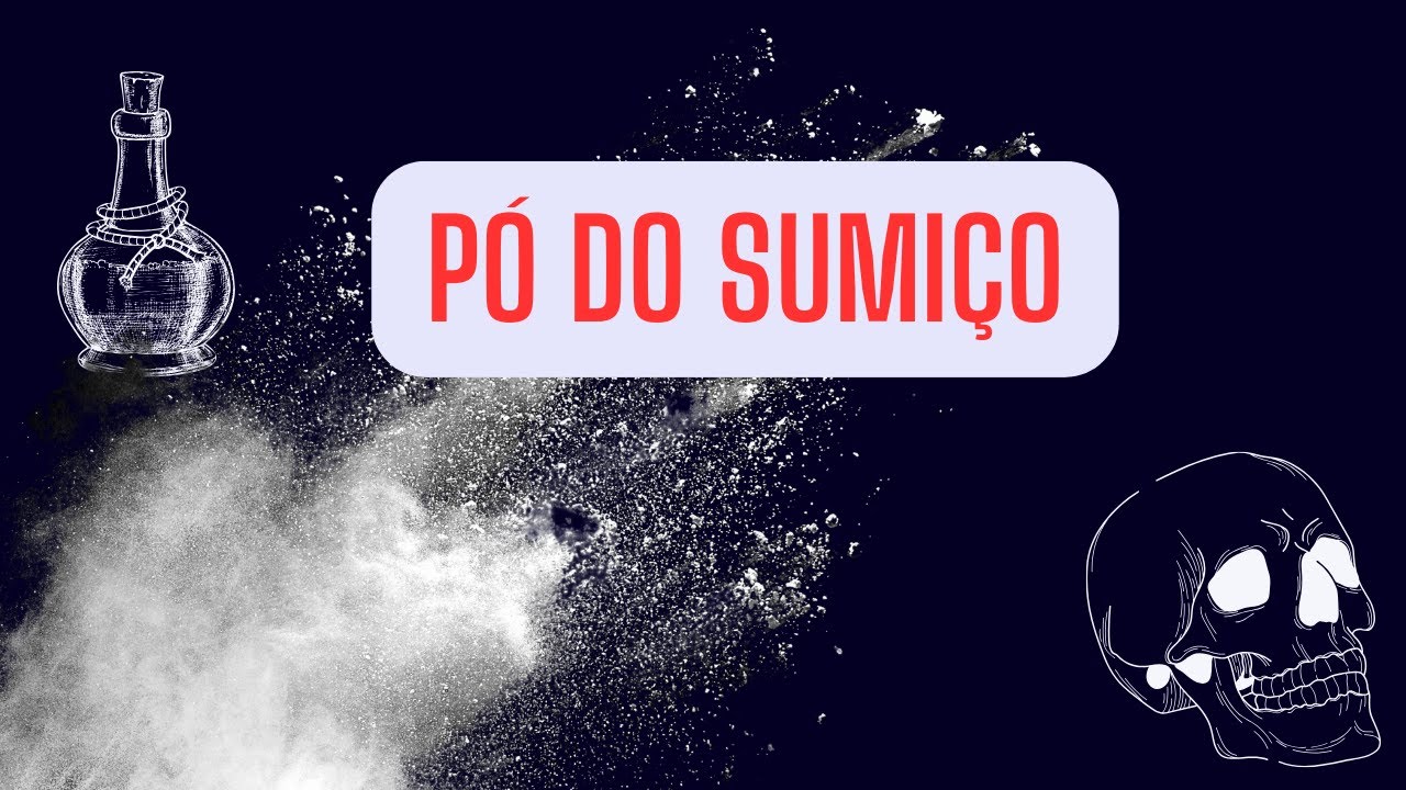Receita do Pó do Sumiço- Perigoso ! Use Com Moderação!