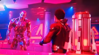 Ant Man fights with Ultron on Avengers cruise line | FULL FIGHT SCENE | Avengers: Quantum Encounter