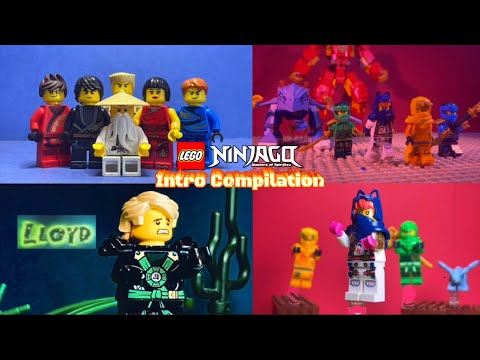 The Ultimate LEGO Ninjago Stop Motion Intro Compilation (Updated)