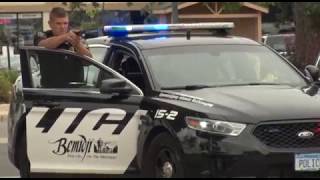Raw Footage- Police Apprehend Car Theft Suspects In Downtown Bemidji