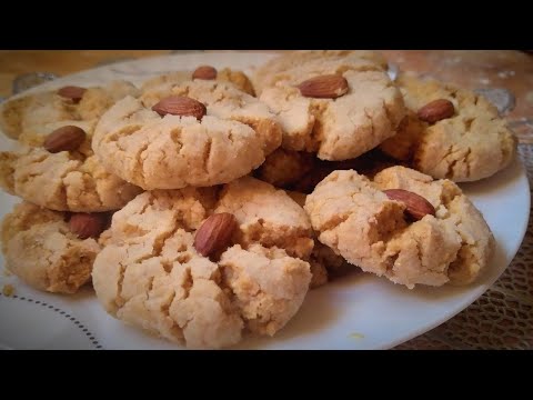 Печенье песочное Ореховое и очень вкусное  Простой рецепт