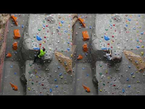 Überhangklettern - 6c+ Onsight Versuch #Vergleich