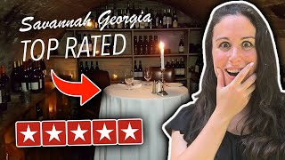 Eating At The BEST Reviewed Restaurant In Savannah Georgia (5 STAR)