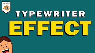 Text Animation | Typewriter Effect | Geometry Nodes Tutorial