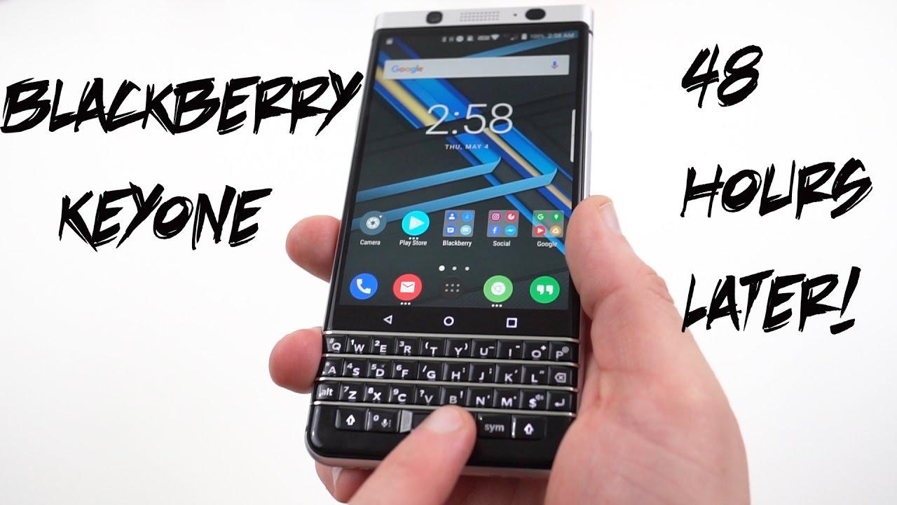 Blackberry KEYOne 48 Hour Impressions (Outline in Description)