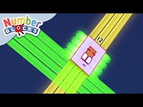 @Numberblocks- Space Track Valley | Learn to Count - Kingdom Kids Zone, Little Learners - Numberblocks