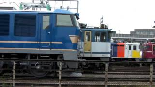 preview picture of video 'ＪＲ東日本の機関車パラダイス・田端運転所 Tabata genaral depot'