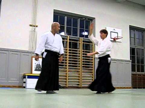 Yokomen-Uchi Omote Shihonage (1)