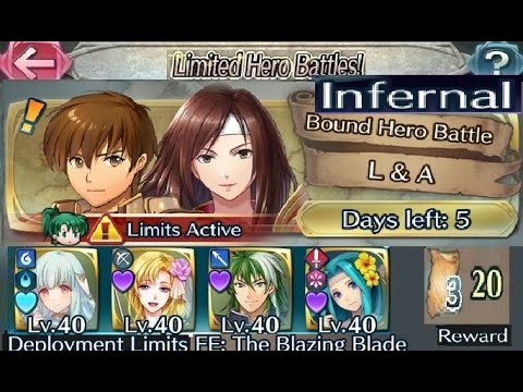 The battle with Limited unit : Vs. Leif & Altena - Infernal (with F2P units, SI and seals)