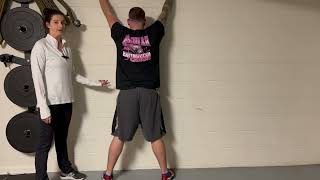 Facing Wall OH Squat thumbnail