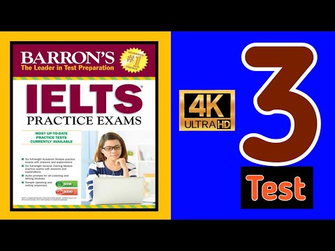 BARRON'S IELTS LISTENING TEST - 3 | barron's ielts listening test - 3 | IELTS | RUTVIK IELTS |