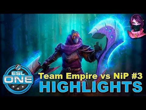 Highlights Team Empire vs NiP #3 (bo3) | ESL One New York (05.09.2015)