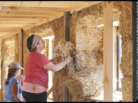 Learn How To Build Your Own Straw Bale House in Just 7 Days