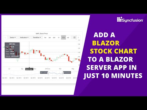 Add a Blazor Stock Chart to a Blazor Server App in Just 10 Minutes