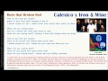 Burn That Broken Bed - Calexico y Iron & Wine