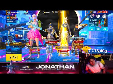 60 Kills 😱😱 | Jonathan New Best Aggressive Gameplay & Clutches | Jonathan Gaming #bgmi #jonathan 