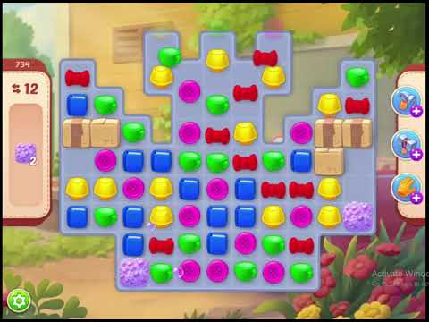 Homescapes Level 734