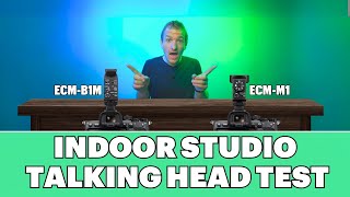 Sony ECM-B1M vs ECM-M1 Microphone | Studio Distance Test