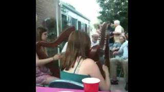 Irish harp duet