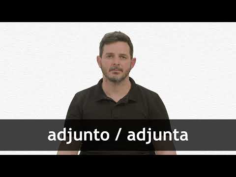 English Translation of “ADJUNTO” | Collins Spanish-English Dictionary
