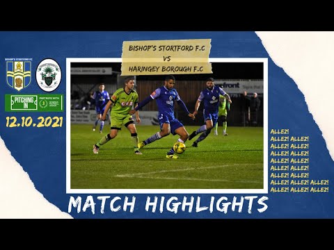 MATCH HIGHLIGHTS! Bishop's Stortford FC vs Haringey Borough [12.10.21]